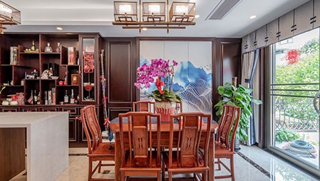 新中式別墅裝修只適合中老年？簡(jiǎn)中混搭，兼顧年輕人審美